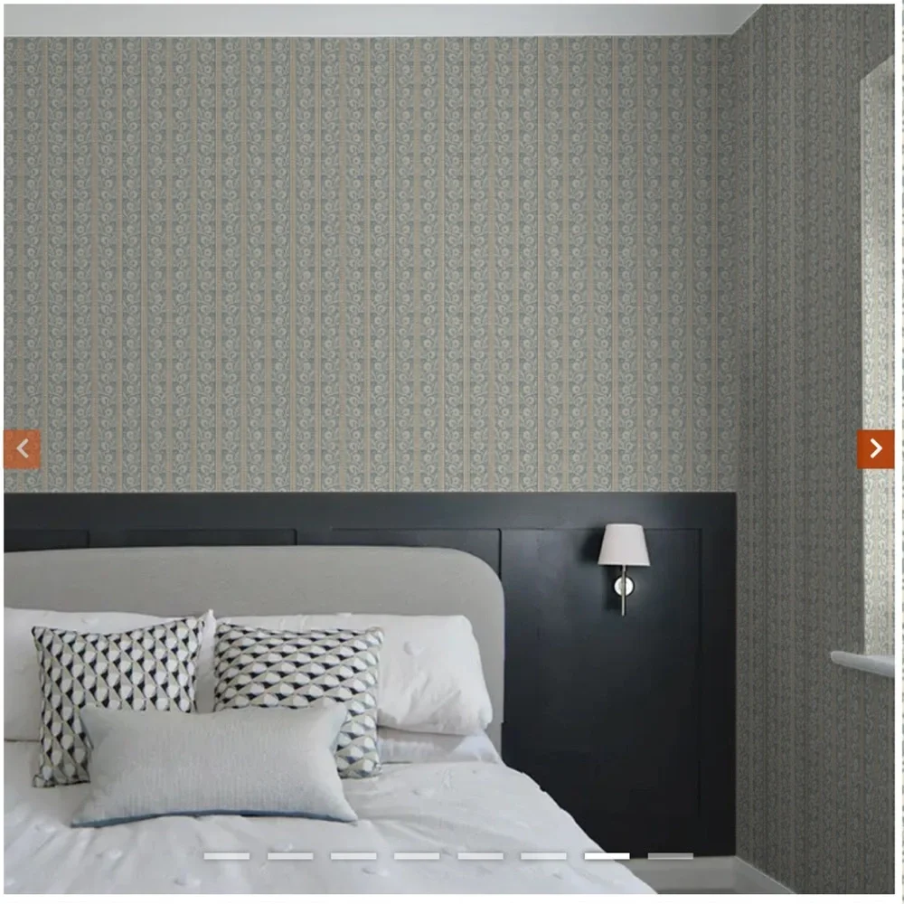 New Anthropologie x GP & J Baker Bibury Striped Floral Wallpaper Wall Mural Art